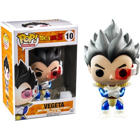 Funko Pop! Vegeta Edição Limitada Edição Limitada Metálica Bola de Dragão