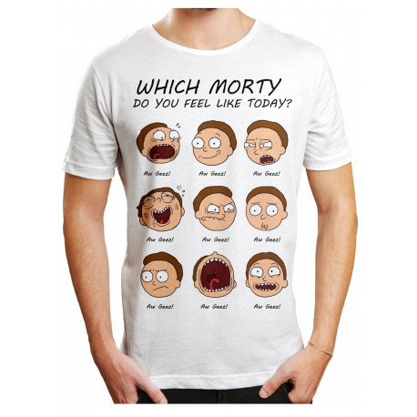Camiseta Rick and Morty Caras