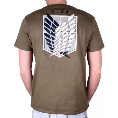 Camiseta Ataque de Titanes Clásica