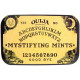 Caramelos menta Ouija en caja temática