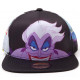 Disney - Little Mermaid Ursula AOP Snapback Cap