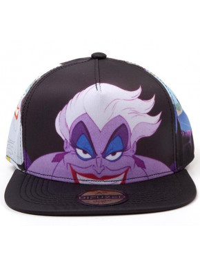 Disney - Little Mermaid Ursula AOP Snapback Cap