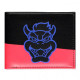 Carteira neon Bowser Super Mario Nintendo