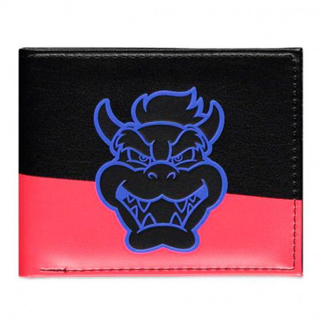 Carteira neon Bowser Super Mario Nintendo