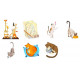 Juego de mesa Cat Café