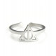 Anillo Acero Harry Potter Reliquias