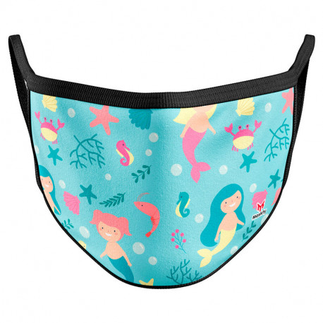 Mascarilla Infantil Reutilizable Rock and Roll