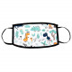 Mascarilla Infantil Reutilizable Rock and Roll