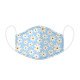 Mascarilla Protectora Reutilizable Margaritas  Adulto