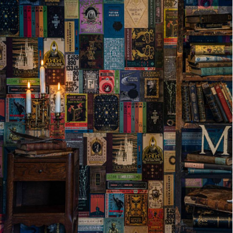 Papel de pared de Libros de Hogwarts Harry Potter