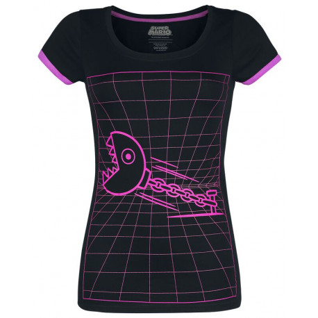 Camiseta Chica Super Mario Chain Chomp