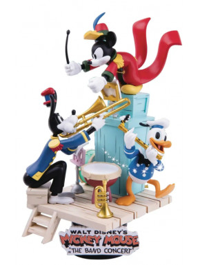 Disney Mickey Mouse Diorama PVC D-Stage The Band Concert 15 cm