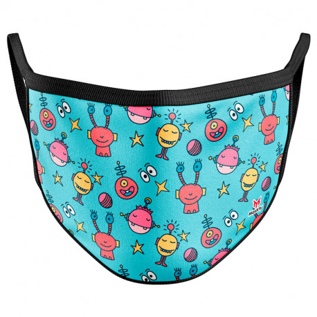 Mascarilla Infantil Reutilizable Dinosaurios