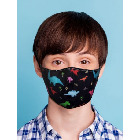 Mascarilla Infantil Dinosaurios