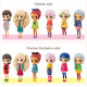 Figuras Q Posket Starting Friends Petit 7 cm Surtido (12)