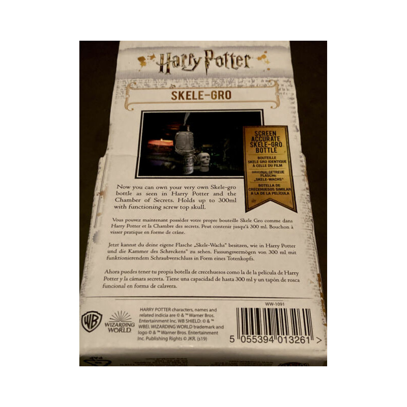 Harry Potter - Botella Skele-Gro, Merchandising