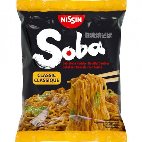 Yakisoba instantáneo Nissin clásico 109gr