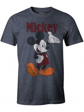 Camiseta Disney Mickey Gris