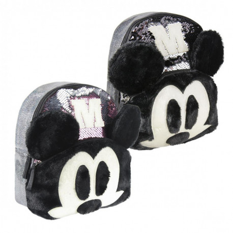 MOCHILA CASUAL MODA LENTEJUELAS MICKEY