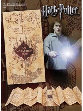 Replica map Marauder Harry Potter