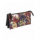 ESTUCHE/PORTATODO PLANO 3 COMPARTIMENTOS HARRY POTTER