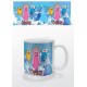 Finn, Jake e Bubblegum Adventure Time Mug