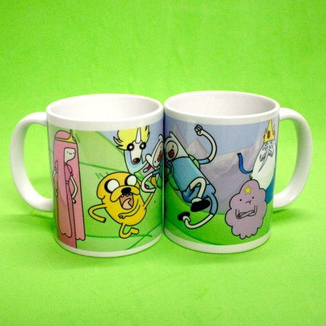 Taza Hora de Aventuras Pesonajes