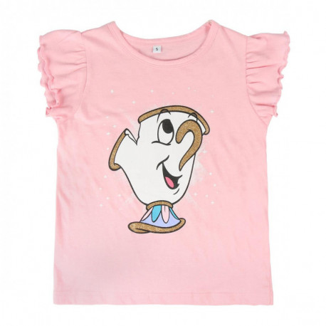 CAMISETA CORTA PRINCESS BELLA Y BESTIA