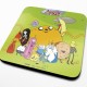 Conjunto de 6 bases de copos Adventure Time