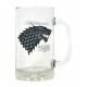 Boccale di birra Game of Thrones Stark vetro