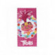 Serviette avec design des personnages Trolls