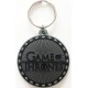 Keychain en caoutchouc logo de Game of Thrones