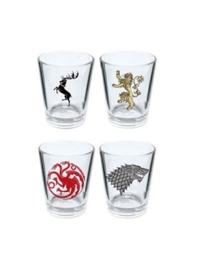 Ensemble de 4 verres Game of Thrones