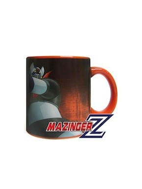Caneca vermelha de Mazinger Z