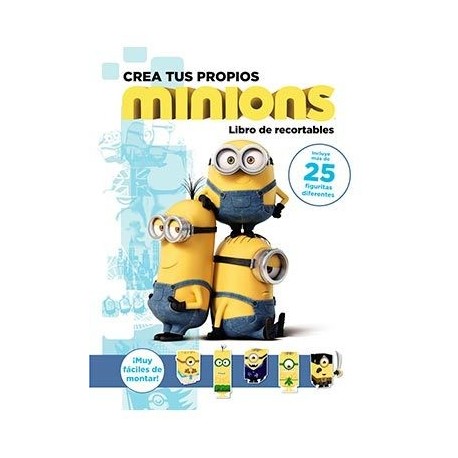 Libro Recortable Crea tus Minions