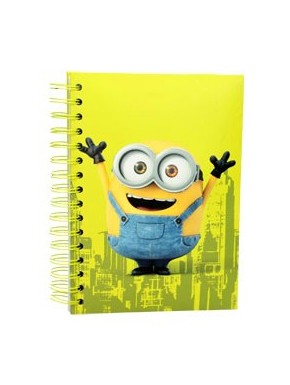 Caderno de notas com luz e som Minions Bob