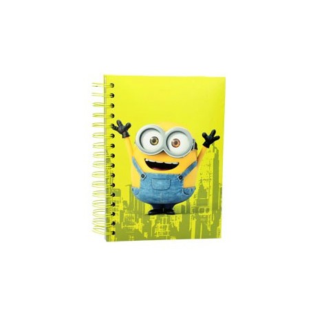 Libreta con luz y sonido Minions Bob