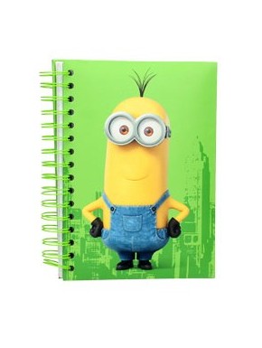 Libreta con luz y sonido Minions Kevin