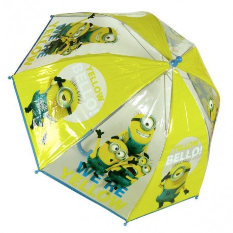 Guarda-chuva Transparente Minions