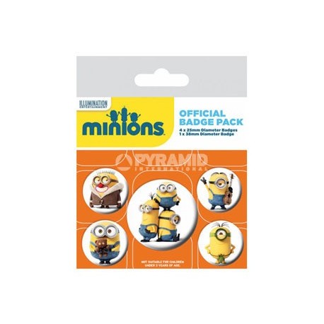 Crachás do Minions