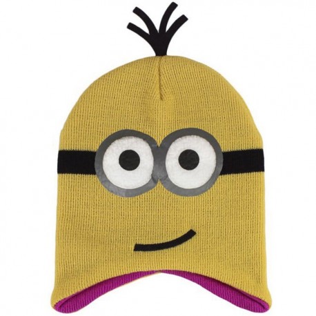 Wool hat Minions for a boy, Kevin