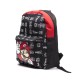 Backpack Super Mario-black and red