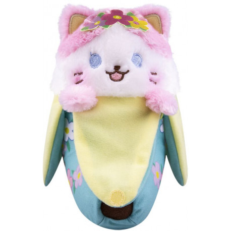 Peluche officielle Bananya Flower 18 cm