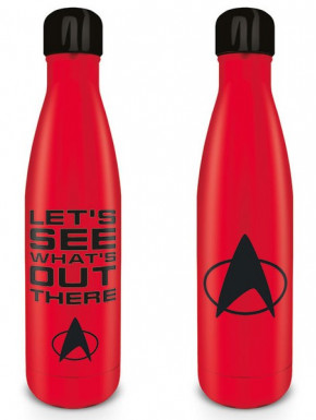 Botella de Agua Star Trek \"Let\'s See What\'s Out There\"