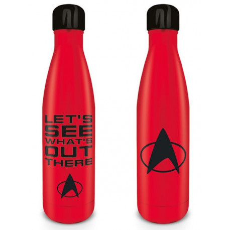 Botella de Agua Star Trek \"Let\'s See What\'s Out There\"