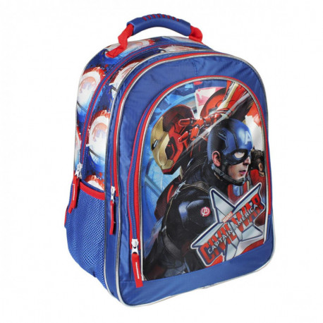Mochila escolar Capitão América Guerra Civil