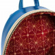 Bolso Mochila Capitana Marvel metalizada Loungefly