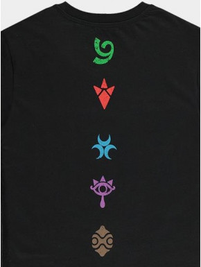 Camiseta chica Zelda símbolos