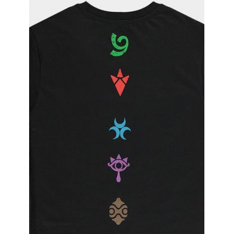 Camiseta Zelda trifuerza dorada