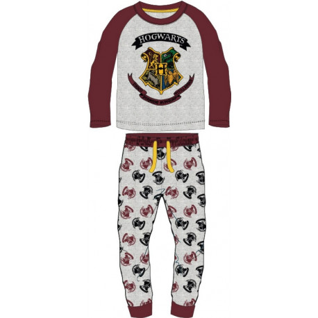 HARRY POTTER Pijamas de Manga Larga para niños Hogwarts 